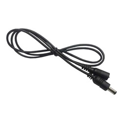 2.1mm female/male barrel jack extension cable - 1m 