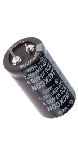 220uF 400v Electrolytic Capacitor - 4