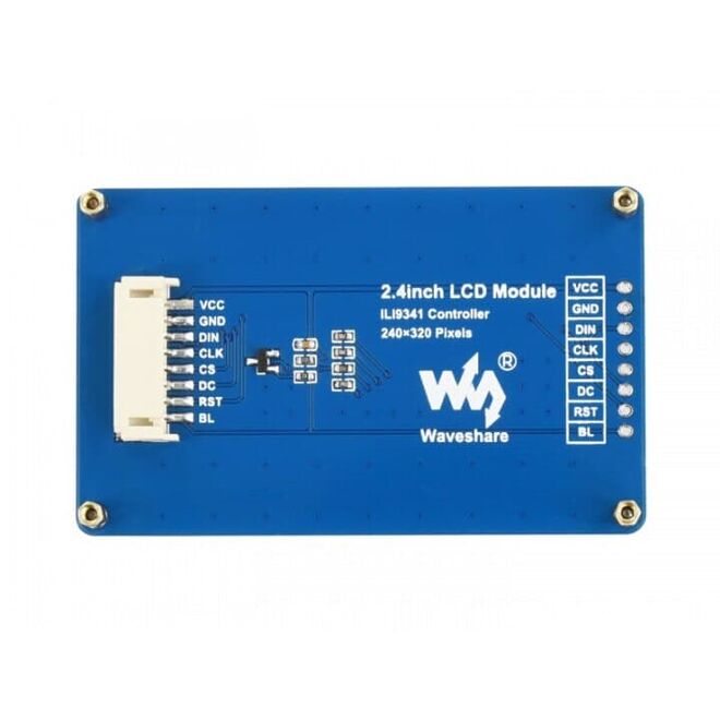 2.4inç LCD Ekran Modülü - 240×320 Piksel 65K RGB - 2