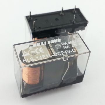 24V 10A Single Contact Relay - HLS-14F1L-DC24V-C - 1