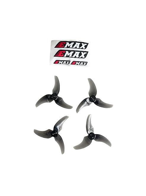 Avan Rush 2.5inç 3 Kol Siyah Drone Pervanesi - 1