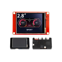 2.8 Inch ESP32 HMI TFT LCD Touch Screen - With Case - 1