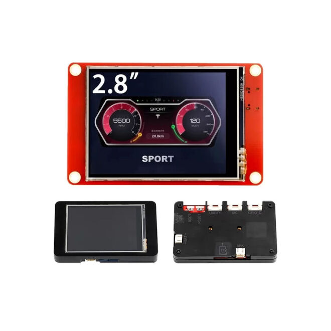2.8 Inch ESP32 HMI TFT LCD Touch Screen - With Case - 1