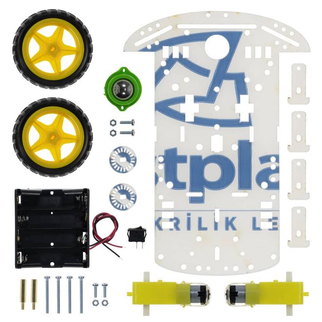 2WD Multipurpose Mobile Robot Kit - 2