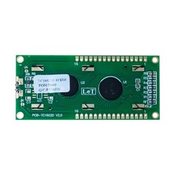2x16 LCD Screen - Black Over Green Dual Pins- TC1602A - 4