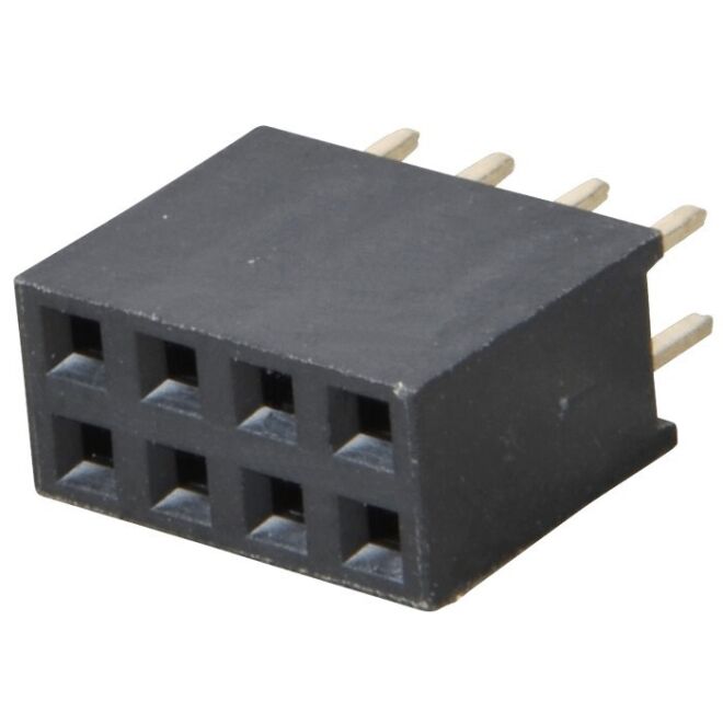 2x4 Pin Female Header - 2