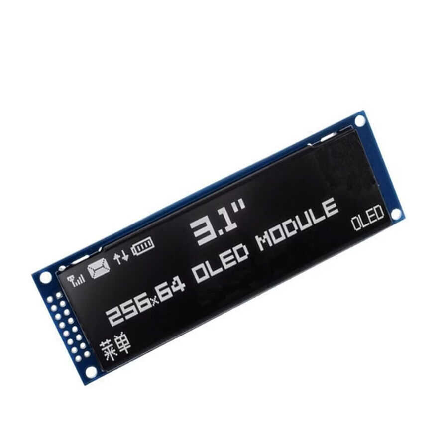 3.12 İnç 256x64 OLED SSD1322 Beyaz