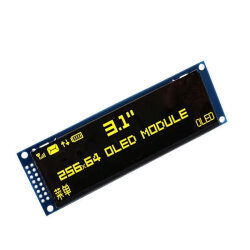 3.12 İnç 256x64 OLED SSD1322 Sarı - 1
