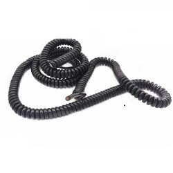 3-Core Spring Spiral Cable 1.2m 24AWG - 2