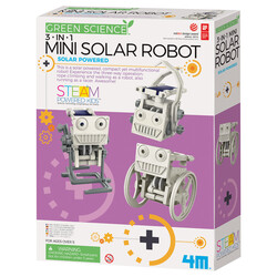 3 in 1 Mini Solar Robot Kit - Steam Powered Kıds