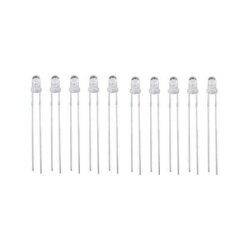 3 mm Karışık Renk Led Paketi - 10 Adet - Robotistan