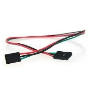 3 Pin Female-Female Jumper Cable 70cm - 1