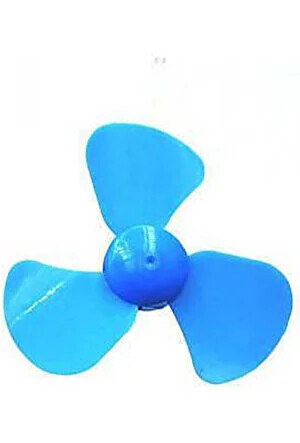 3 Wings DC Blue Motor Propellers - 1