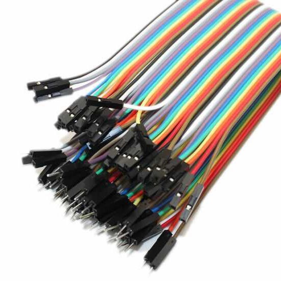 30cm 40 Pin M-F Jumper Wires - 1
