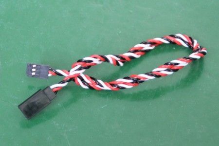 30CM Twisted Servo Extension - 1