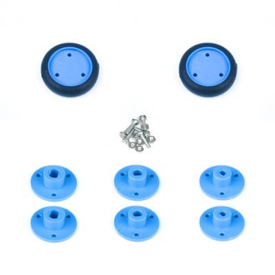 30x8mm Blue Wheel Set - 2