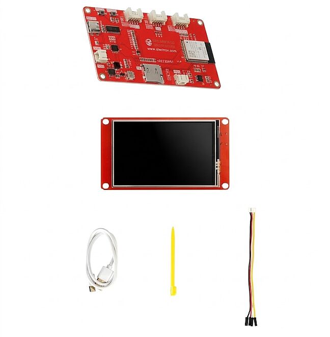 3.5 Inch ESP32 HMI TFT LCD Touch Screen - With Case - 1