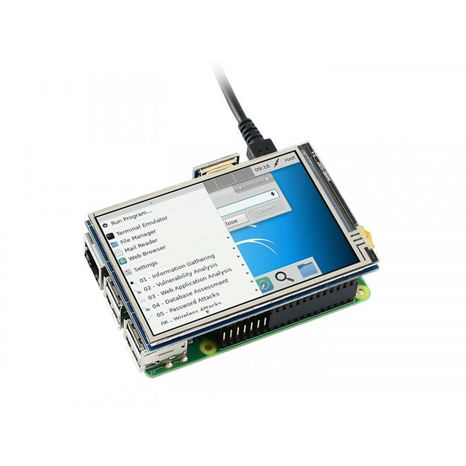 WaveShare 3.5 Inch HDMI Resistive Dokunmatik LCD - 480x320 (C) - 5