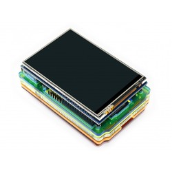 WaveShare 3.5 Inch Rezistif Dokunmatik LCD Ekran - 480x320 (B) - 4