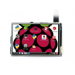 WaveShare 3.5 Inch Rezistif Dokunmatik LCD Ekran - 480x320 (B) - 2