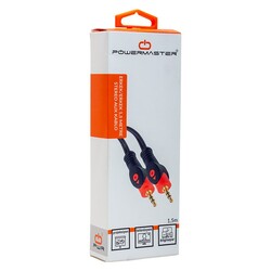 3.5 MM Erkek Erkek 1.5 Mt Stereo AUX Kablo Kutulu - 3