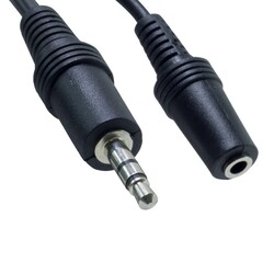 3.5 Mm Stereo Male-Female 1.5 Meter Headphone Extension Cable 