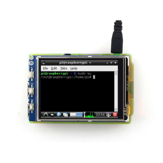 3.2 Inch Raspberry Pi Dokunmatik LCD Ekran (Birincil Ekran) - 3