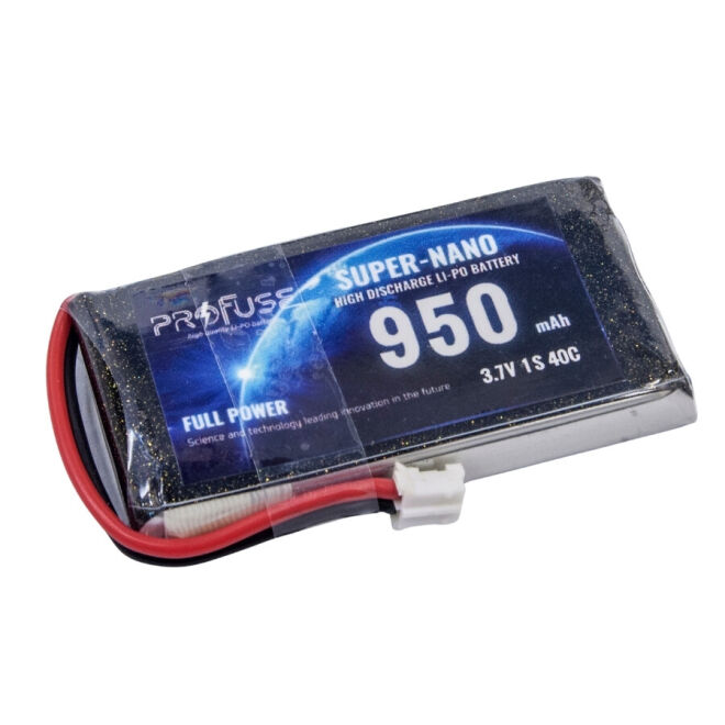 3.7 V 1S Lipo Batarya-Pil 950 mAh 40C - Mbot Pili - 1