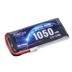 3,7V Lipo Battery 1050mAh 40C 