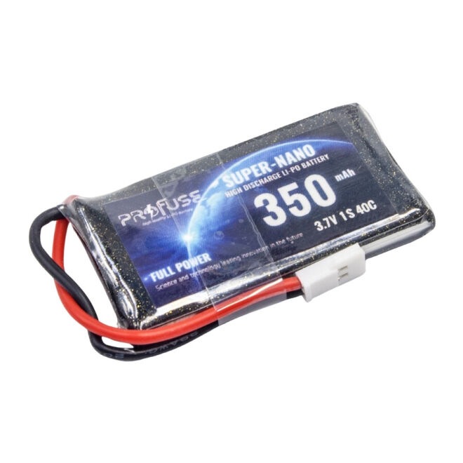 3,7V Lipo Battery 350mAh 40C - Micro Drone Battery - 1