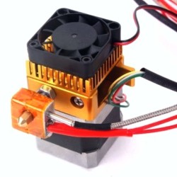 3D Printer Extruder - Reprap Compatible Stepper Motor Extruder - Robotistan