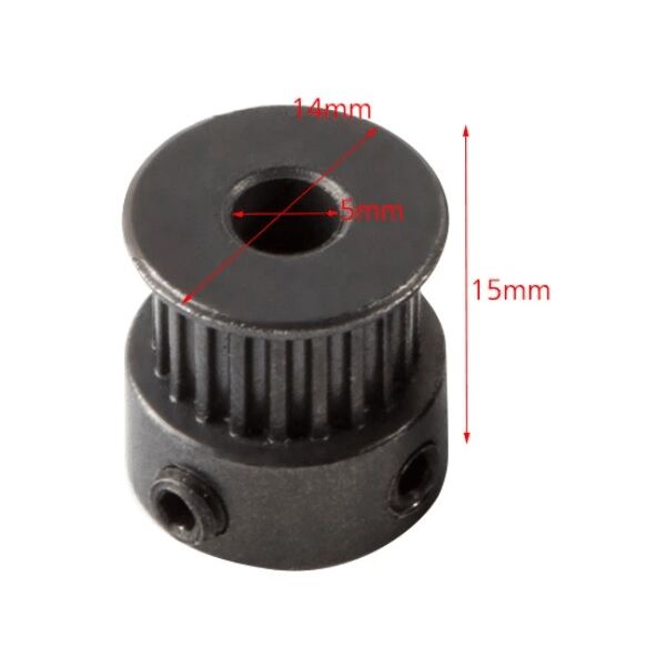 3D Printer Parts GT2 Synchronous Wheel 1 PCS - 3