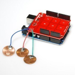 3x3 Kapasitif Dokunmatik Keypad Shield - China