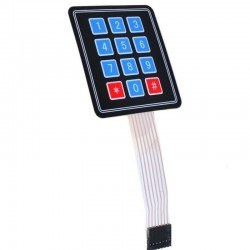 3x4 Membrane Kaypad 