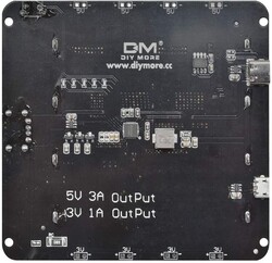 4-Way Switched 18650 Lithium Battery Holder V8 Micro USB - 4