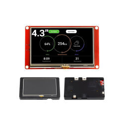 4.3 Inç ESP32 HMI TFT LCD Dokunmatik Ekran - Kılıflı - 1