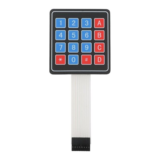 4x4 Membran Tuş Takımı - 4x4 Keypad - 1