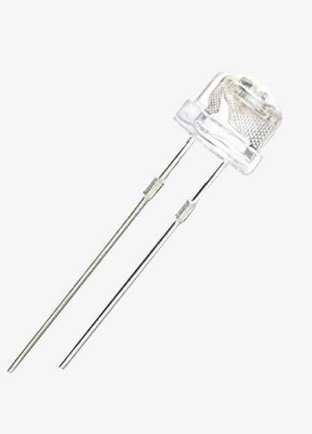 4.8 mm Şeffaf Mantar Karışık Renk Led Paketi - 10 Adet - 4