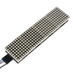 4 8x8 Red Dot Matrix Board - 2