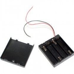 4-AA Battery Housing (Covered and Switched) - 2