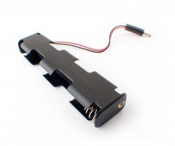 4-AA Battery Housing (Double Sided and Barrel Jack Output) - 2