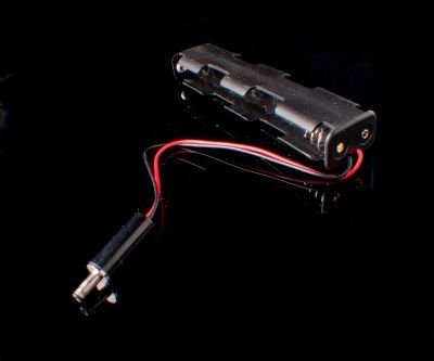 4-AA Battery Housing (Double Sided and Barrel Jack Output) - 4