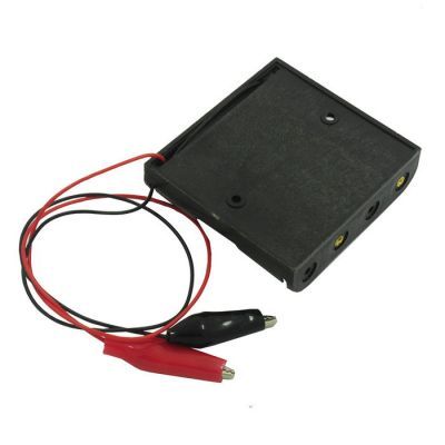 4- AA Battery Housing (Large and Crocodile Cabled) - 3