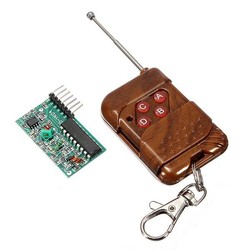 4 Channel 315Mhz RF Wireless Control Module, Transmitter + Receiver 