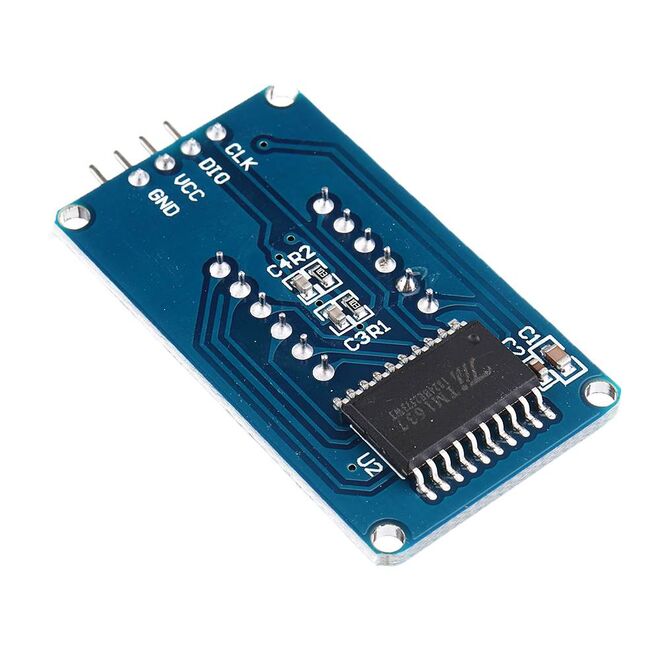 4 Digits 7-Segment TM1637 Red Display Module - 2