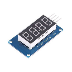 4 Digits 7-Segment TM1637 Red Display Module 