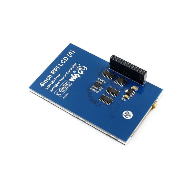 WaveShare 4 Inch Raspberry Pi Dokunmatik IPS LCD Ekran (Birincil Ekran) - 2