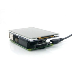 WaveShare 4 Inch Raspberry Pi Dokunmatik IPS LCD Ekran (Birincil Ekran) - 4