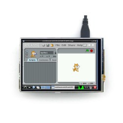 WaveShare 4 Inch Raspberry Pi Dokunmatik IPS LCD Ekran (Birincil Ekran) - 7