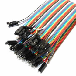 40 Pin Ayrılabilen Dişi-Erkek F-M Jumper Kablo - 100mm 